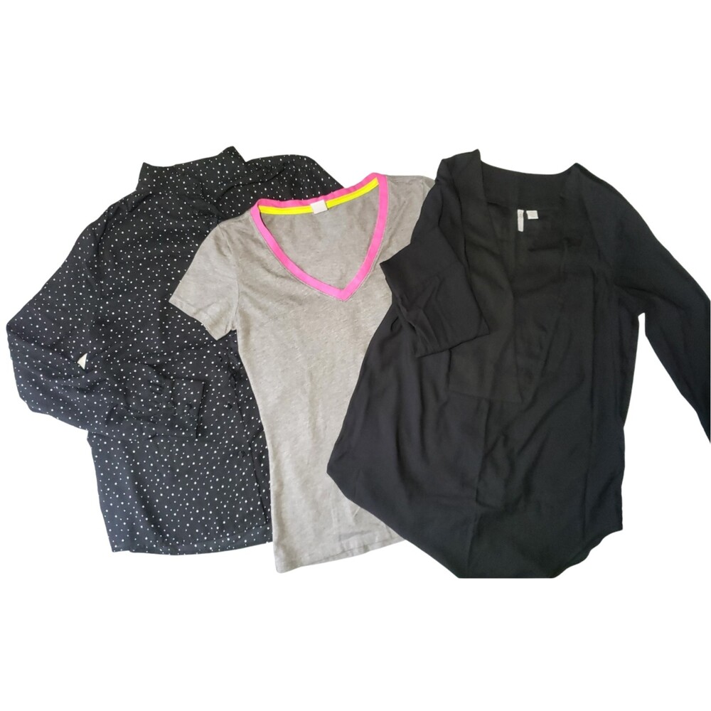 Girls 3 Shirt Bundle Junior Zumba, Who To Wear, Cato Small and XS Bundle